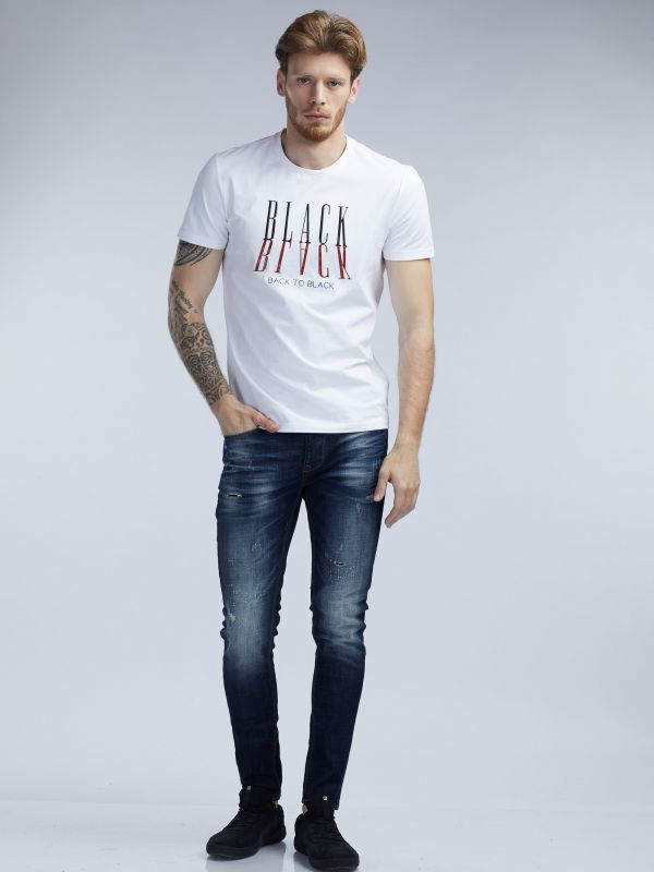 MARTIN ג’ינס סקיני משופשף