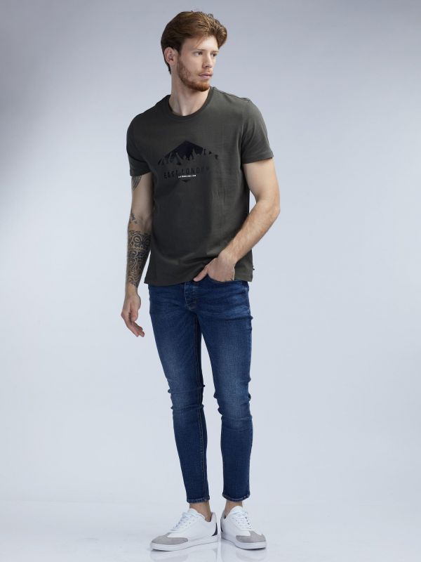 ג’ינס כחול קלאסי לגברים