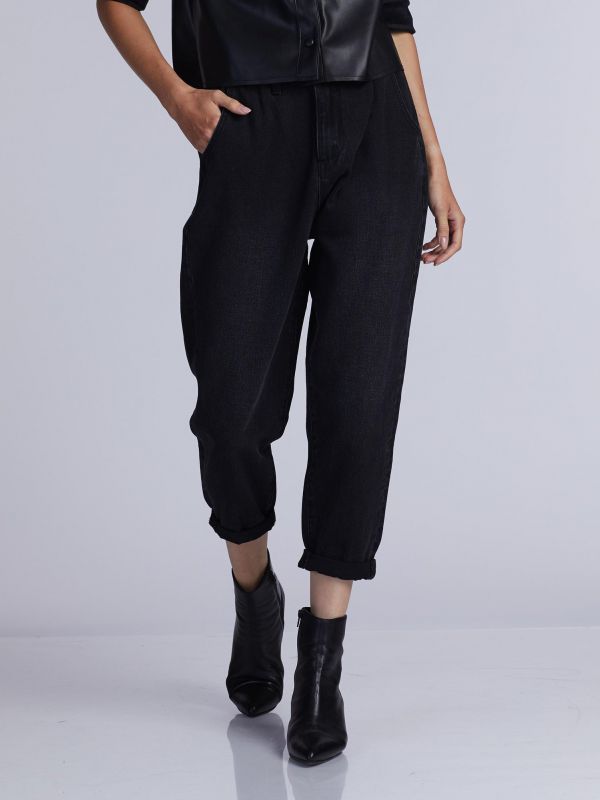 מכנסי ג’ינס גובה קרסול לנשים