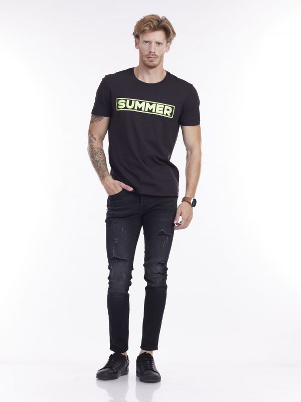 ג’ינס סקיני קז’ואל הורס