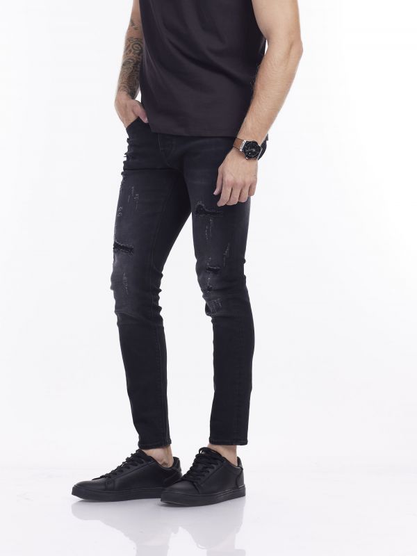 ג’ינס סקיני קז’ואל הורס