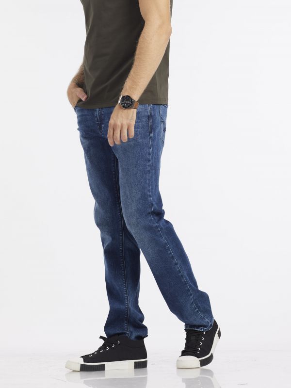 ג’ינס JAMES משופשף