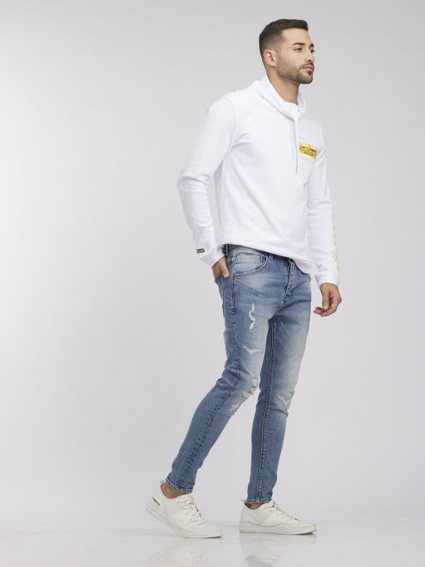 ג’ינס COLIN כחול משופשף