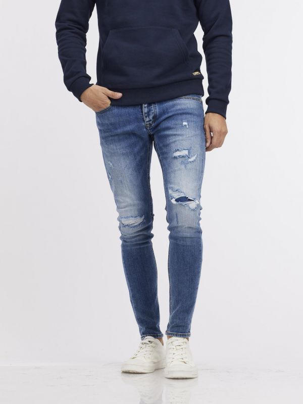 ג’ינס LAD סקיני כחול