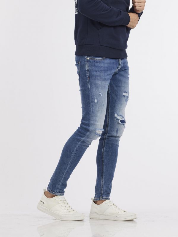 ג’ינס LAD סקיני כחול