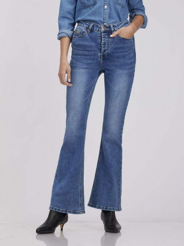 ג’ינס OLIVIA מתרחב בגזרה גבוהה