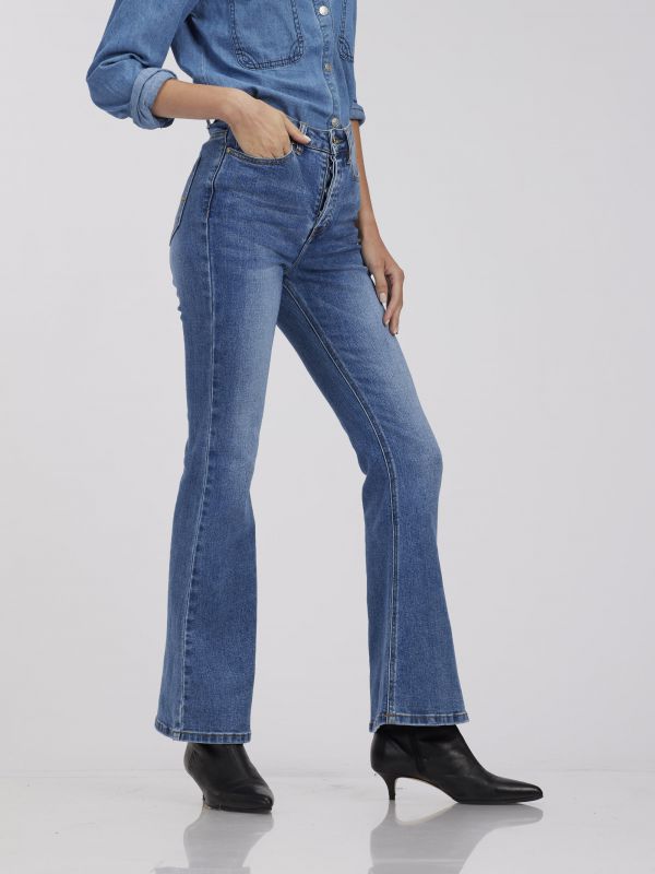 ג’ינס OLIVIA מתרחב בגזרה גבוהה