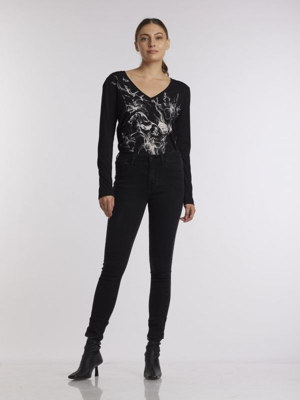 ג’ינס שחור קלאסי