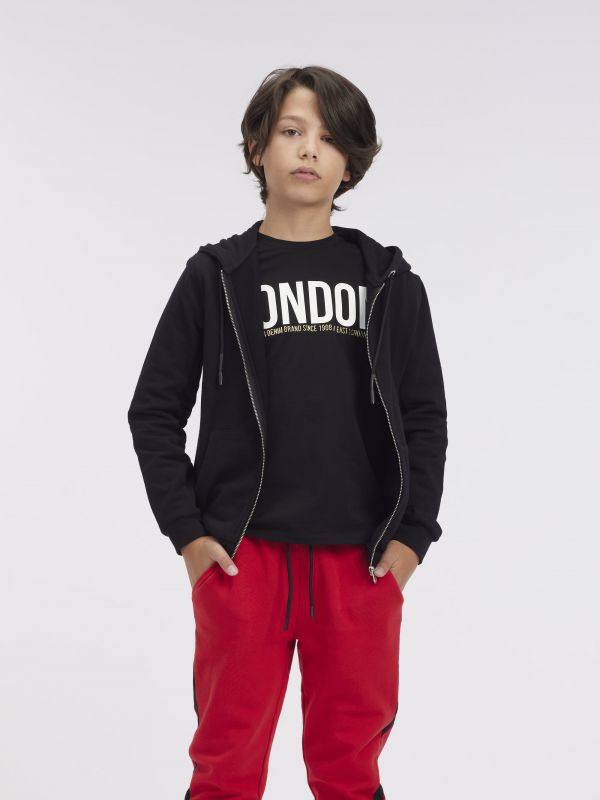 ג’קט פוטר עם כובע קפוצ’ון