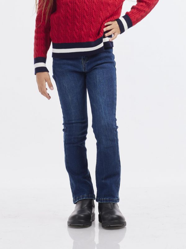 ג’ינס כהה מעוצב