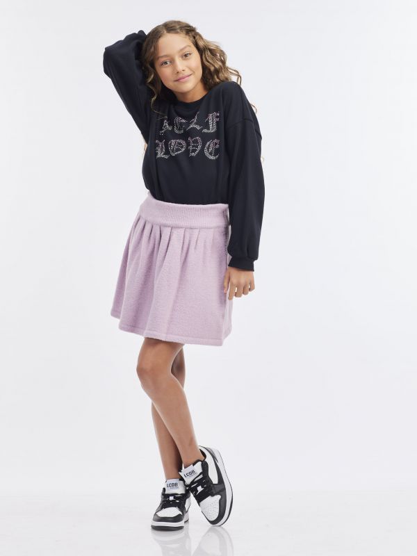 חצאית פליסה טרנדית