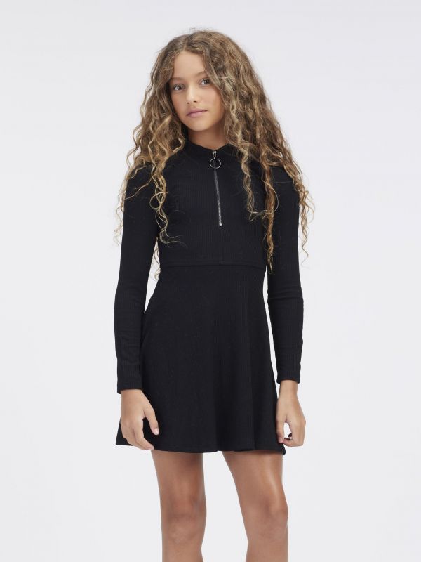 שמלת ריב עם רוכסן קדמי