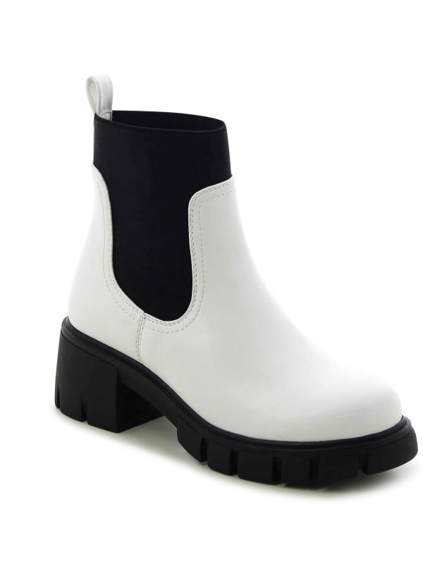 מגפוני עקב עם גומי בחלק העליון לנשים