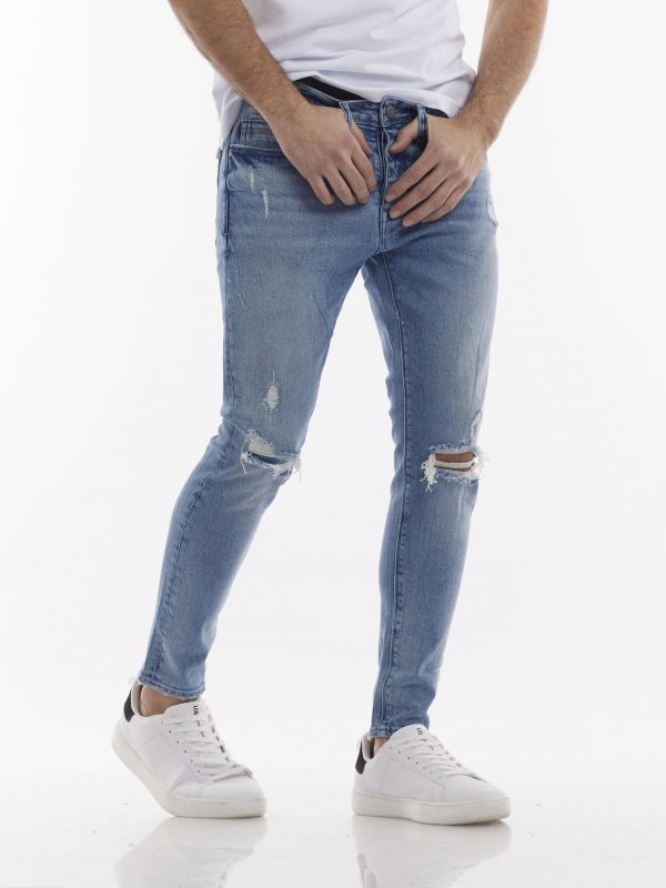 ג’ינס בהיר באורך קרסול MARTIN