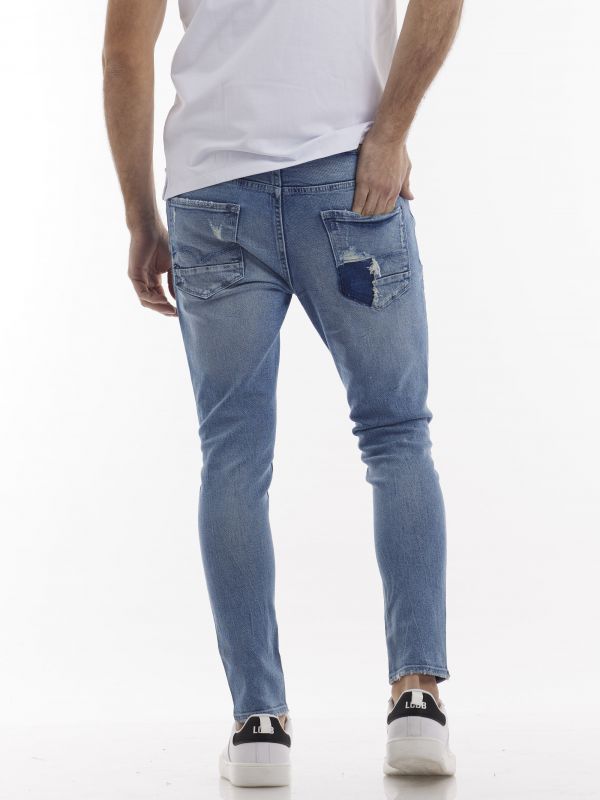 ג’ינס בהיר באורך קרסול MARTIN