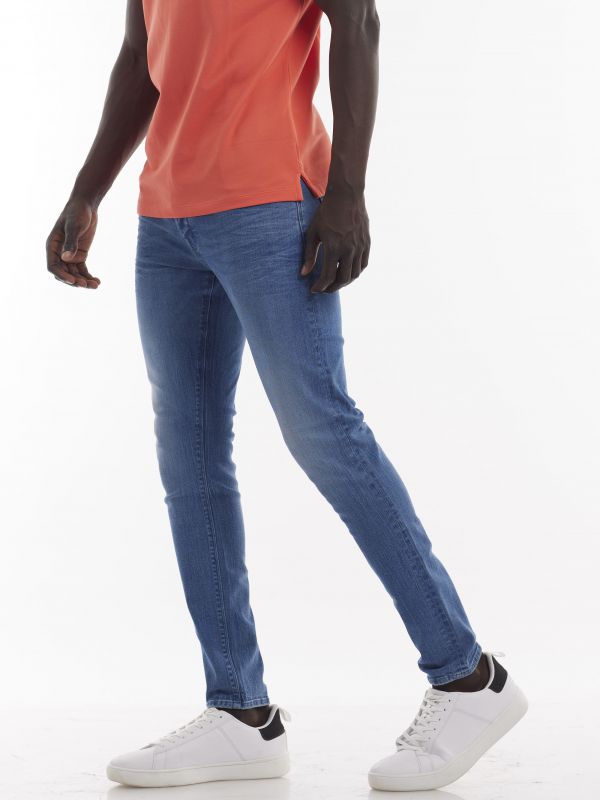 ג’ינס סלים כחול אופנתי