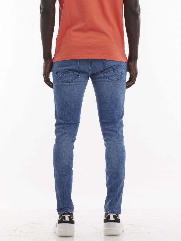 ג’ינס סלים כחול אופנתי