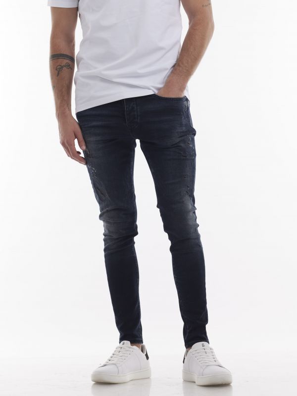 ג’ינס DAMAGE כחול כהה