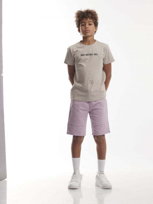 מכנסי ברמודה במראה ווש