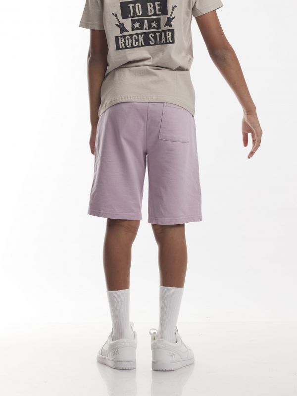 מכנסי ברמודה במראה ווש