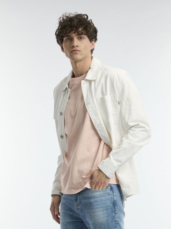 חולצת כפתורים אוברסייז