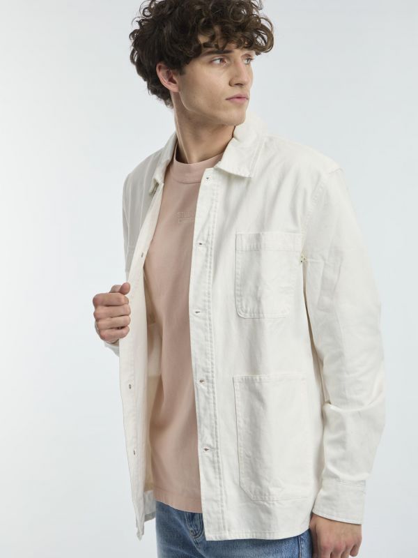 חולצת כפתורים אוברסייז