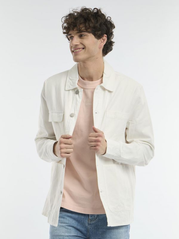 חולצת כפתורים אוברסייז