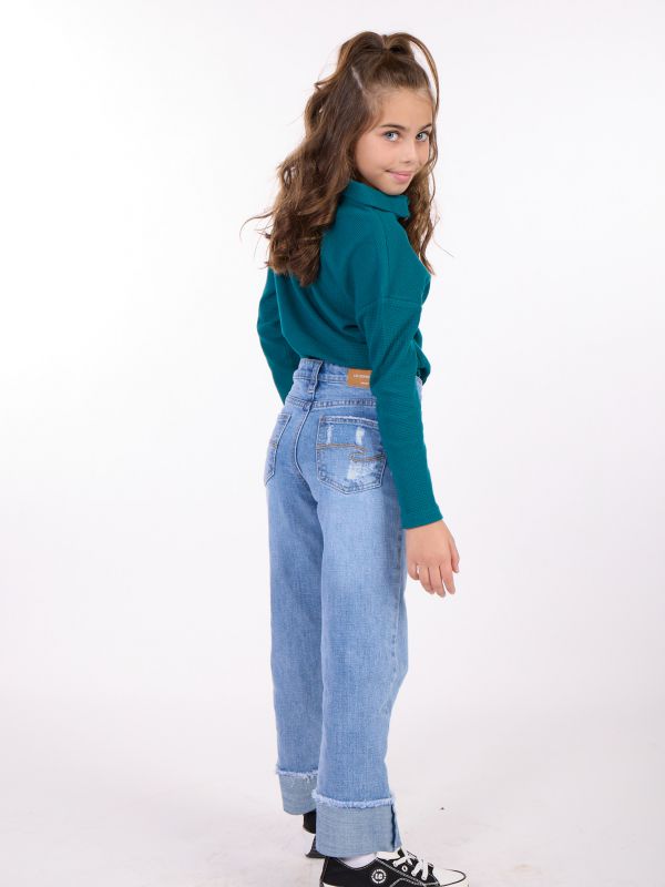 חולצת וופל מעוצבת