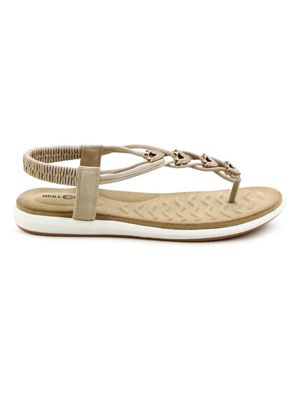 סנדלי אצבע קלועים עם לבבות