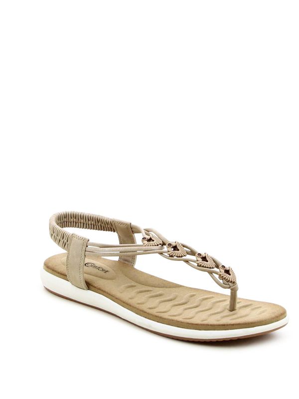 סנדלי אצבע קלועים עם לבבות