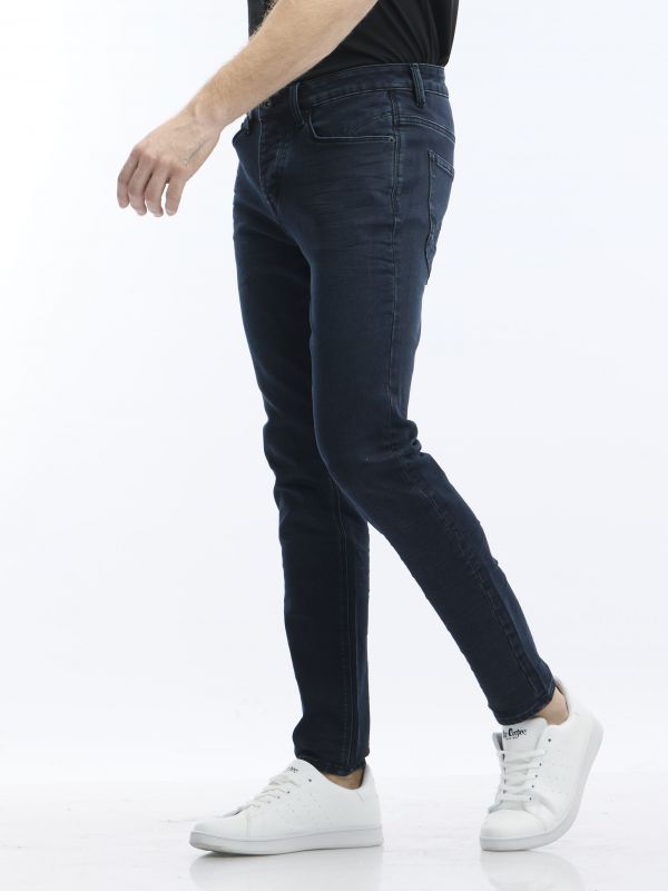 ג’ינס קלאסי כחול שחור ג’וג