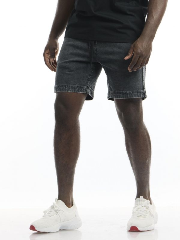 ג’ינס ברמודה ג’וג שחור