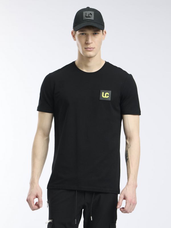 טי שירט עם הדפס ניאון LC