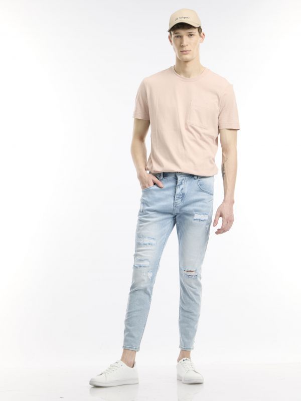 טי שירט עם כיס והדפס אחורי EPIC STILLNES