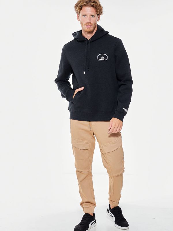 קפוצ’ון עם הדפס קדמי עגול