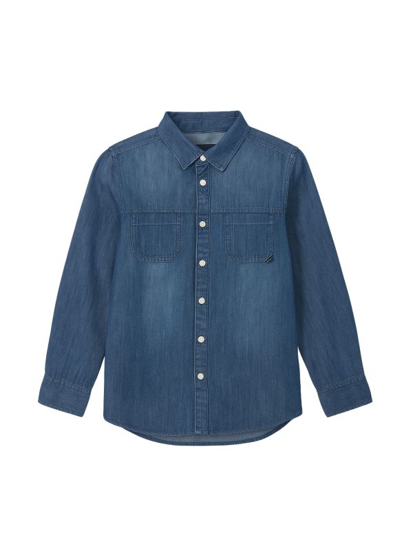 חולצת ג’ינס מכופתרת