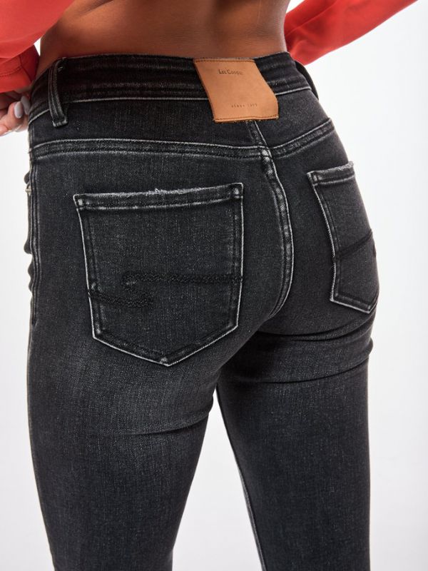 ג’ינס WASHED LOLA שחור