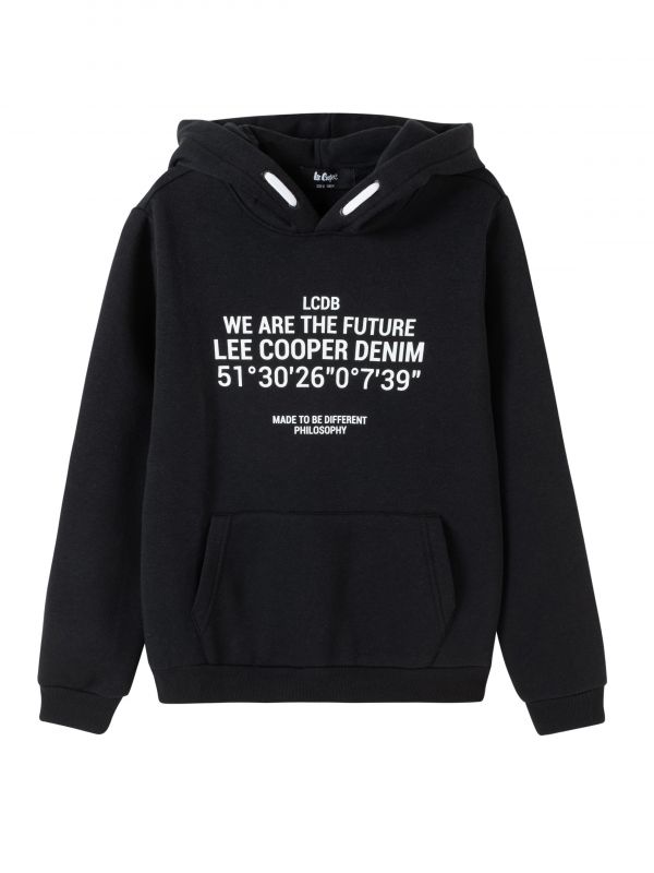 קפוצ’ון עם הדפס וכיס קנגרו