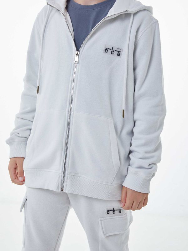 סווטשירט קפוצ’ון עם רוכסן