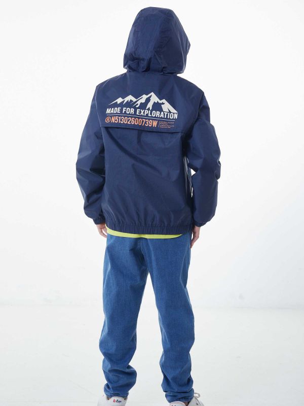 ג’קט ניילון עם שרוך