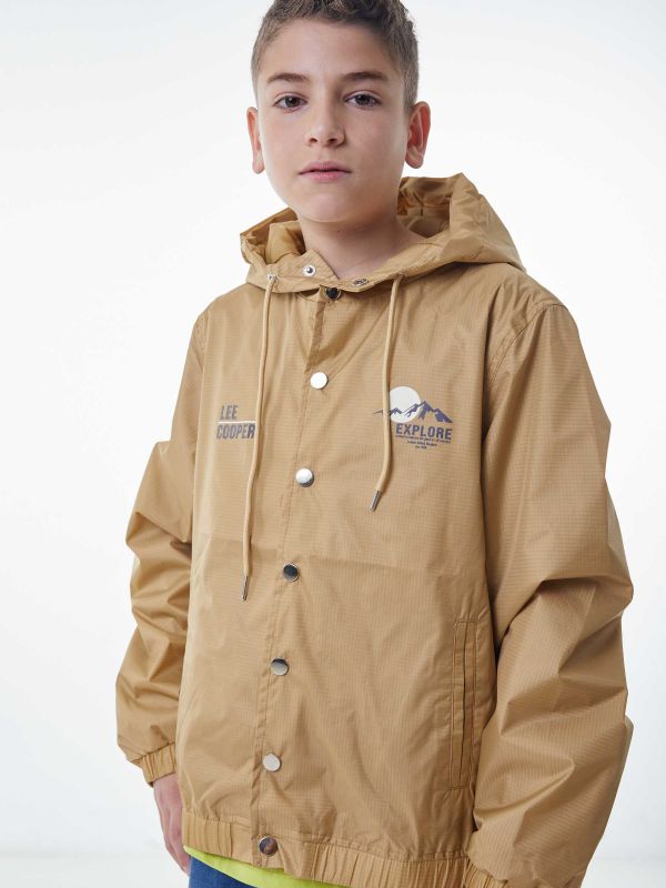 ג’קט ניילון עם שרוך