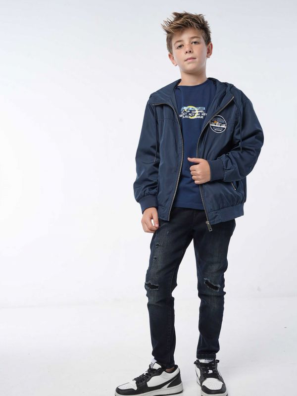 מעיל בנים ספורטיבי מחמם