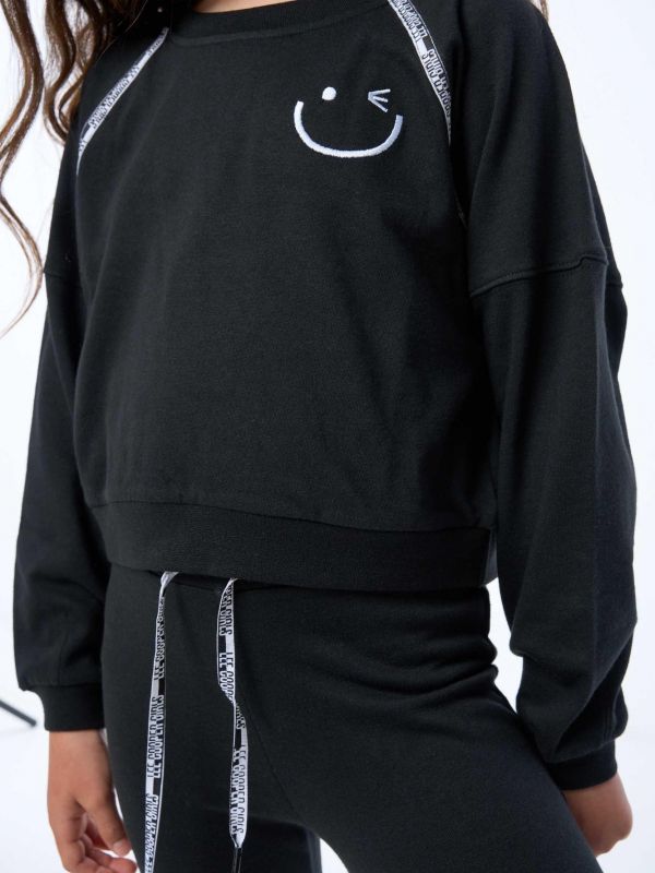 טופ רגלן עם סמיילי