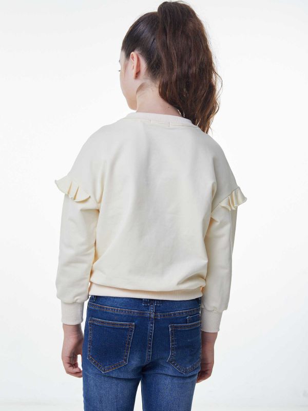 טי שירט ארוכה עם הדפס