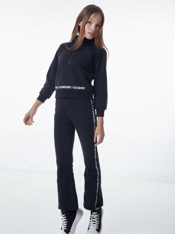 סווטשירט מעוצב עם רוכסן