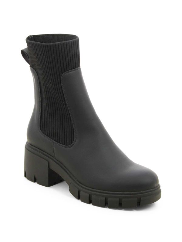 מגפונים אופנתיים עם עקב טרקטור