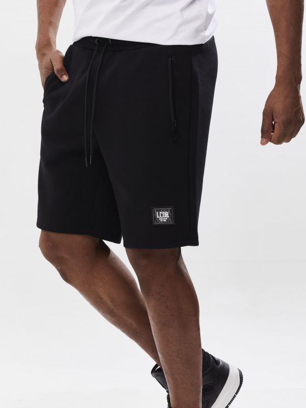 שורט ברמודה INTER שחור לגבר