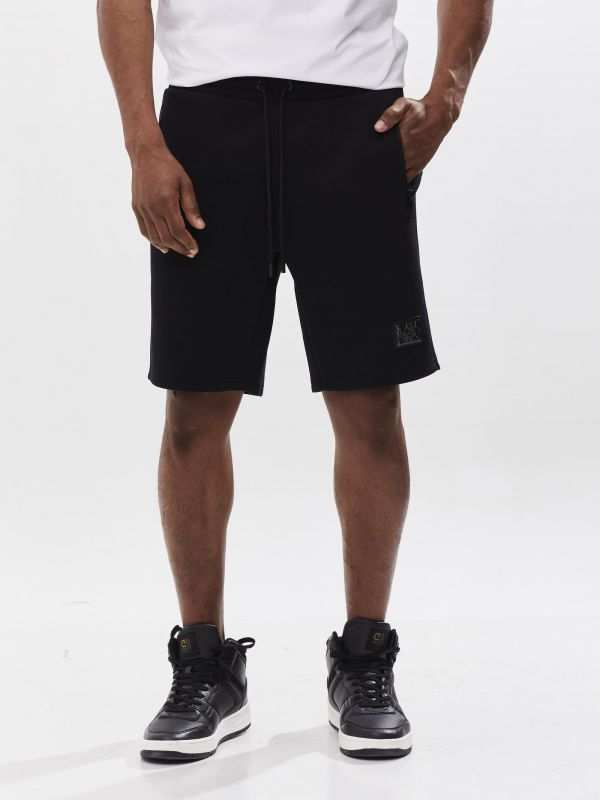 שורט ברמודה INTER שחור לגבר
