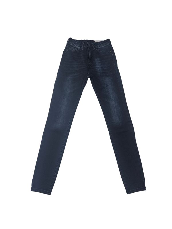 ג’ינס נשים כהה מחטב עם מתיחה