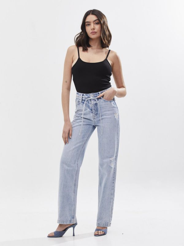 בגד גוף לנשים עם כתפיות ספגטי